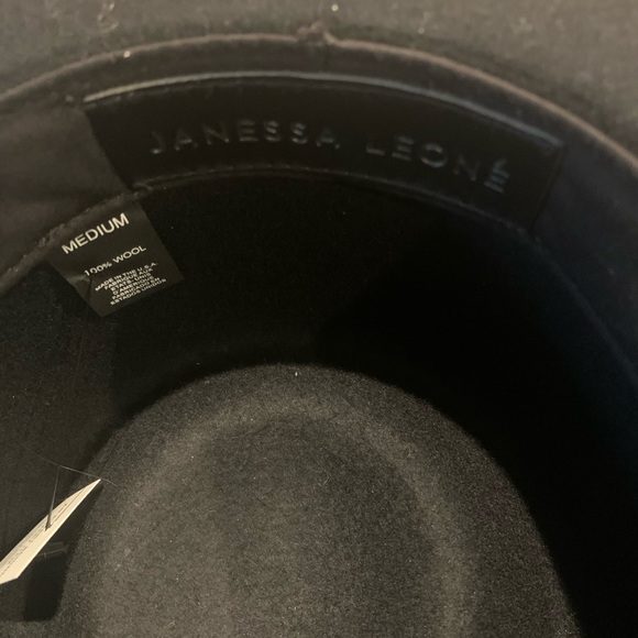 Janessa Leone Navy Hat